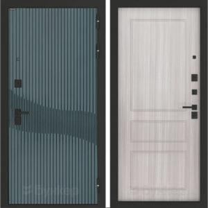 Дверь Бункер БН-13 с панелью ФЛ-116 Сандал белый